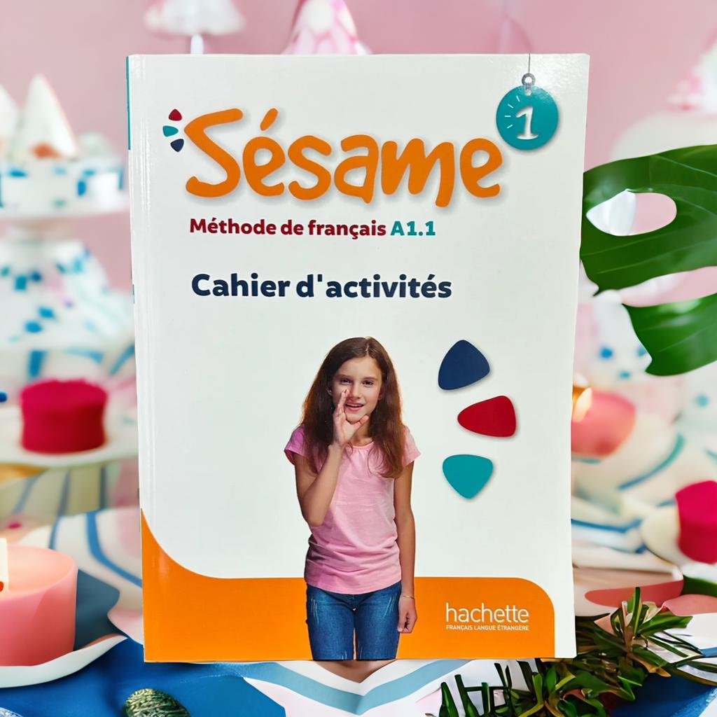 原版進口 Hachette 經典青少年法文教材 Sesame 1 (A1.1) -  作業本 Sesame: Cahier d'activites 1