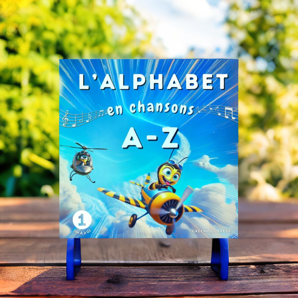 L’ALPHABET EN CHANSONS - 26 首法文小歌，讓孩子愛上每個字母！第一冊 A-G (含歌曲)