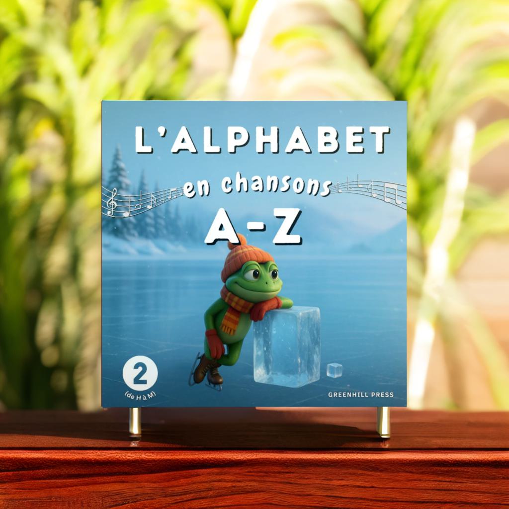 L’ALPHABET EN CHANSONS - 26 首法文小歌，讓孩子愛上每個字母！第二冊 H-M (含歌曲)
