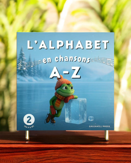 L’ALPHABET EN CHANSONS - 26 首法文小歌，讓孩子愛上每個字母！第一~四冊 A-Z (含歌曲)