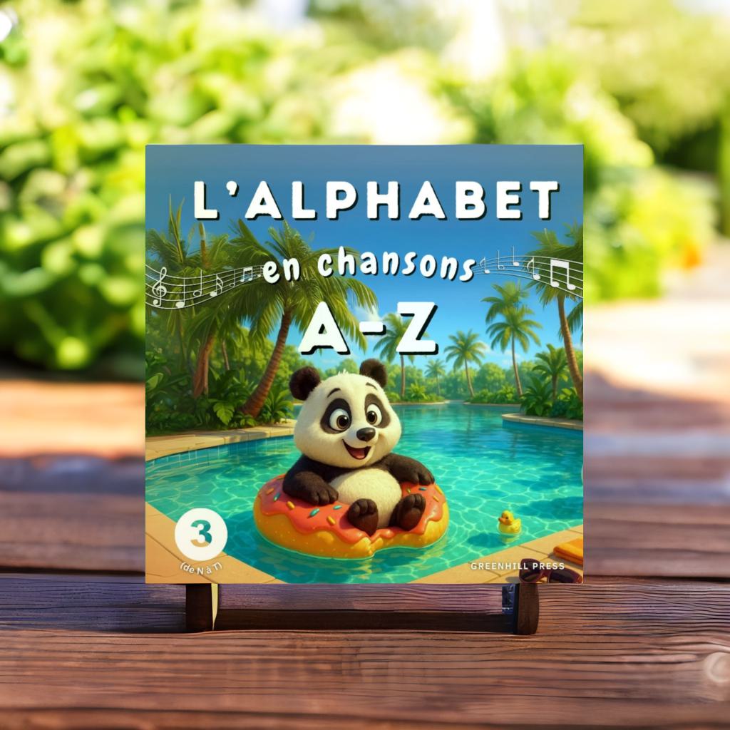 L’ALPHABET EN CHANSONS - 26 首法文小歌，讓孩子愛上每個字母！第三冊 N-T (含歌曲)