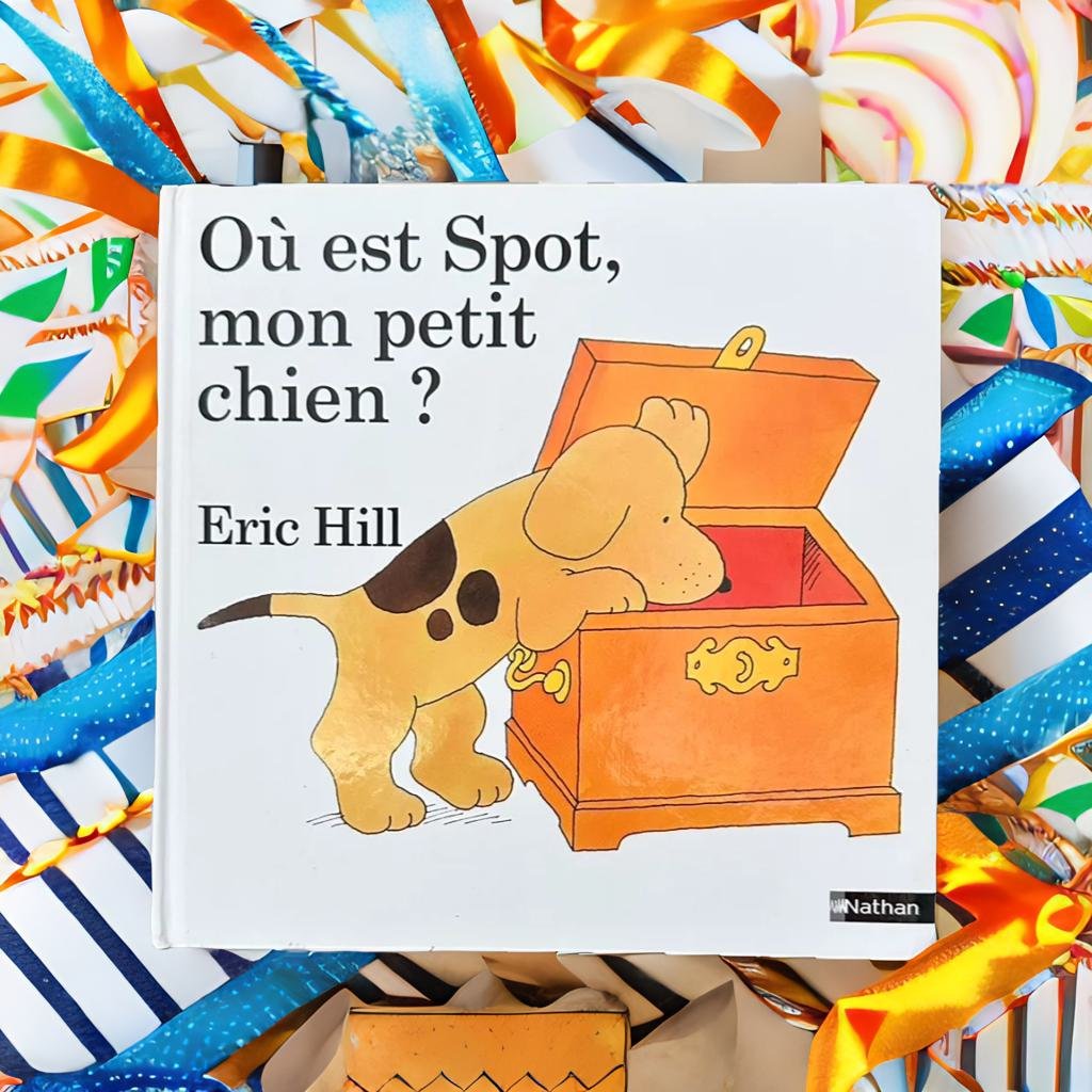 法文精裝立體童書 Où est Spot, mon petit chien ? 我的小狗 Spot 在哪裡？