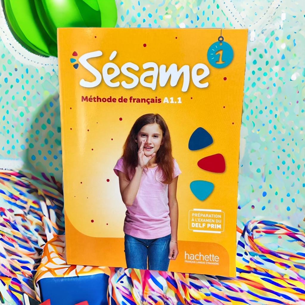 原版進口 Hachette 經典青少年法文教材 Sesame 1 (A1) - 課本