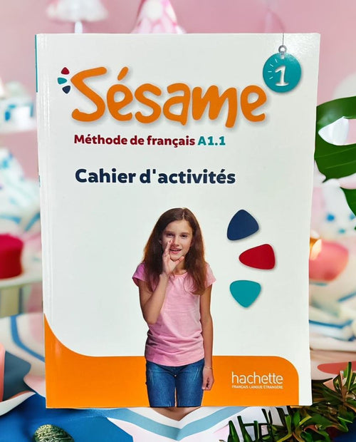 原版進口 Hachette 經典青少年法文教材 Sesame 1 (A1.1) -  作業本 Sesame: Cahier d'activites 1