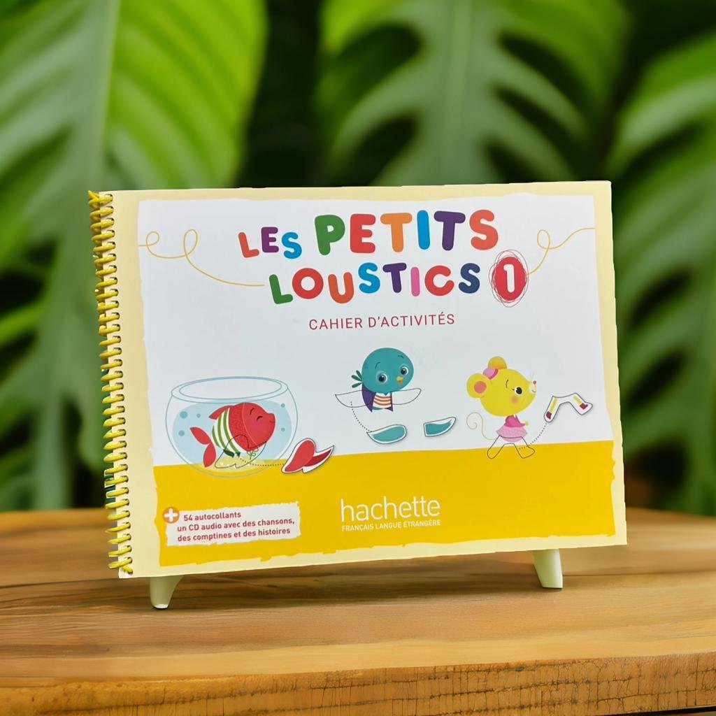 原版進口 Hachette 經典兒童法文教材 LES PETITS LOUSTICS 1 : CAHIER D'ACTIVITES + CD AUDIO 作業本+CD