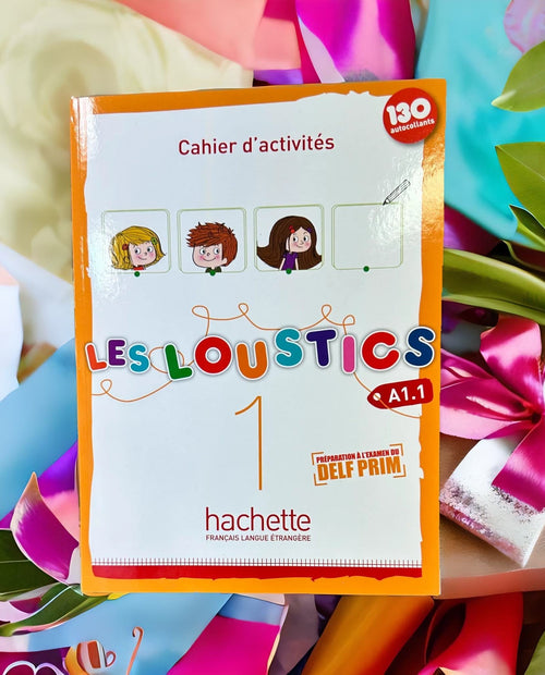 原版進口 Hachette 經典兒童法文教材 LES LOUSTICS 1 : Cahier d'activités 作業本